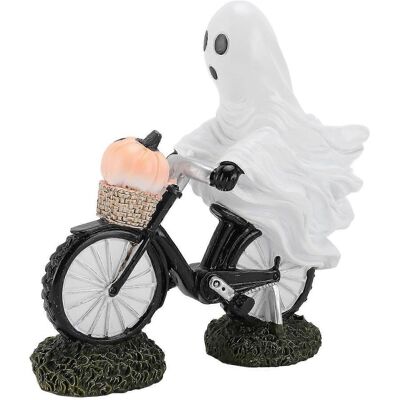 FLAMMKRAFT Statue De Cycliste Fantôme Avec Citrouille, Figurine En Résine, Ornement De Cyclisme Pour Décoration De Bureau Sur Le Thème Des Fêtes. Publicité FLAMMKRAFT Statue De Cycliste Fantôme Avec Citrouille, Figurine En Résine, Ornement De Cyclisme Pour Décoration De Bureau Sur Le Thème Des Fêtes. Publicité