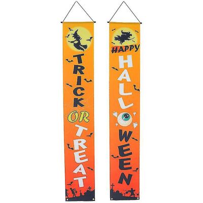 YUDO 1 Paire De Couplets De Porte Pour Décoration D'Halloween - Publicité YUDO 1 Paire De Couplets De Porte Pour Décoration D'Halloween - Publicité