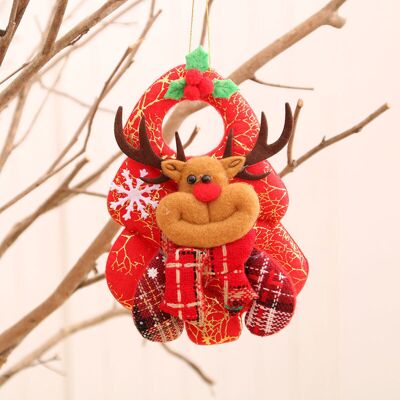 URSUS Décorations De Noël Cerf De Noël Bonhomme De Neige Décorations D'Arbre De Noël Pendentif(cerf) - Publicité URSUS Décorations De Noël Cerf De Noël Bonhomme De Neige Décorations D'Arbre De Noël Pendentif(cerf) - Publicité
