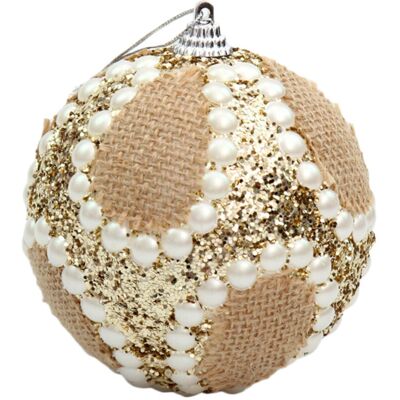 OEM Jeffergarden Décorations De Noël, Boules En Mousse, Patchs En Lin Nacré, Boules De Noël, Décorations Pour Sapin De Noël, Boules À Suspendre - Style Nacré-dou - Publicité OEM Jeffergarden Décorations De Noël, Boules En Mousse, Patchs En Lin Nacré, Boules De Noël, Décorations Pour Sapin De Noël, Boules À Suspendre - Style Nacré-dou - Publicité