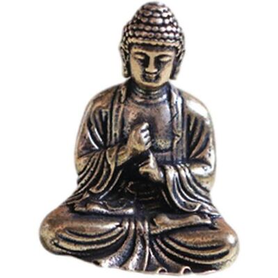 YUDO Petite Figurine De Bouddha Assis En Laiton, Décoration De Bureau, Souvenir, Animal Miniature Pour La Chambre, La Maison Ou Le Bureau. Accessoire De Décoration-2.4x2.9cm - Publicité YUDO Petite Figurine De Bouddha Assis En Laiton, Décoration De Bureau, Souvenir, Animal Miniature Pour La Chambre, La Maison Ou Le Bureau. Accessoire De Décoration-2.4x2.9cm - Publicité