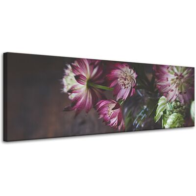 OEM Impression Sur Toile Botanique Fleurs En Vase 120x40 Bouquet De Fleurs - Publicité OEM Impression Sur Toile Botanique Fleurs En Vase 120x40 Bouquet De Fleurs - Publicité