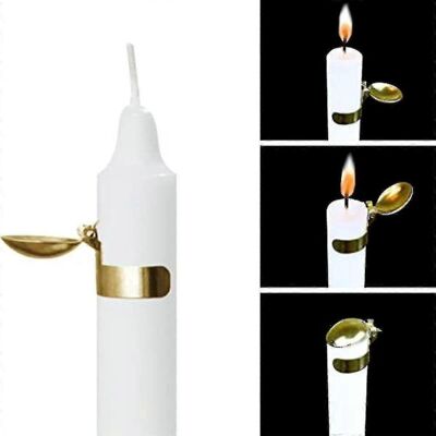 LISATR Lot De 4/8 Éteignoirs À Bougies Automatiques Pour Éteindre Les Flammes En Toute Sécurité, Accessoires Pour Les Amateurs De Bougies.-4 Pcs - Publicité LISATR Lot De 4/8 Éteignoirs À Bougies Automatiques Pour Éteindre Les Flammes En Toute Sécurité, Accessoires Pour Les Amateurs De Bougies.-4 Pcs - Publicité