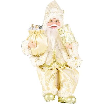FLAMMKRAFT Décoration De Noël, Figurines De Père Noël Mignonnes, Jouet, Ornement De Table Pour Les Fêtes - Publicité FLAMMKRAFT Décoration De Noël, Figurines De Père Noël Mignonnes, Jouet, Ornement De Table Pour Les Fêtes - Publicité