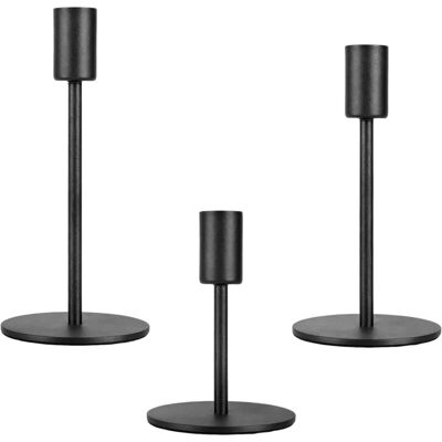 ZVD 3 Pièces Bougeoir Métal Rétro Pour Bougies, Bougie Cylindrique, Décoration De Table Élégante Pour Mariage, Noël, Dîner, Maison Et Anniversaire, Taille 8.5/14/16 Cm - Publicité ZVD 3 Pièces Bougeoir Métal Rétro Pour Bougies, Bougie Cylindrique, Décoration De Table Élégante Pour Mariage, Noël, Dîner, Maison Et Anniversaire, Taille 8.5/14/16 Cm - Publicité
