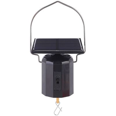 PELTOR Jeffergarden Ornement De Carillon De Vent De Moteur Écologique À Énergie Solaire Suspendu Rotatif - Publicité PELTOR Jeffergarden Ornement De Carillon De Vent De Moteur Écologique À Énergie Solaire Suspendu Rotatif - Publicité