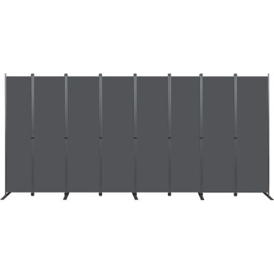 OEM Paravent Mobile Grand Pour Délimiter Les Espaces Intérieurs – Écran De Séparation 8 Panneaux, 404 × 180 Cm, Gris Anthracite, Idéal Bureau, Salon, Chambre, Salle À Manger Et Bureau À Domicile - Publicité OEM Paravent Mobile Grand Pour Délimiter Les Espaces Intérieurs – Écran De Séparation 8 Panneaux, 404 × 180 Cm, Gris Anthracite, Idéal Bureau, Salon, Chambre, Salle À Manger Et Bureau À Domicile - Publicité