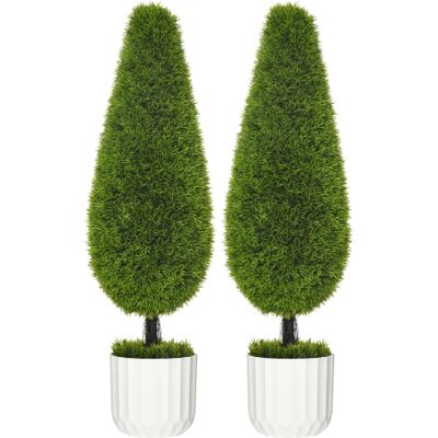 OEM Cyprès Artificiel – 2 Pièces De 90 Cm, Plante D’intérieur Et D’extérieur Réaliste En Pot Avec Mousse Artificielle Pour Décoration Moderne - Publicité OEM Cyprès Artificiel – 2 Pièces De 90 Cm, Plante D’intérieur Et D’extérieur Réaliste En Pot Avec Mousse Artificielle Pour Décoration Moderne - Publicité