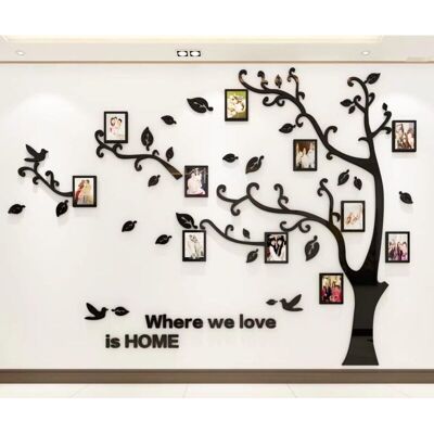 Melissa Stickers Muraux Arbre 3d Bricolage Stickers Muraux Autocollants Muraux Arbre Arts Décorations Pour Le Salon Chambre Chambre À Coucher (noir Gauche,xl: 200 276cm) - Publicité Melissa Stickers Muraux Arbre 3d Bricolage Stickers Muraux Autocollants Muraux Arbre Arts Décorations Pour Le Salon Chambre Chambre À Coucher (noir Gauche,xl: 200 276cm) - Publicité