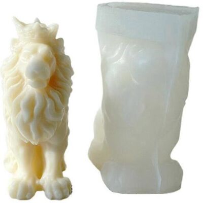 ZEVE Moule À Bougies En Silicone En Forme De Lion Pour Halloween - Publicité ZEVE Moule À Bougies En Silicone En Forme De Lion Pour Halloween - Publicité