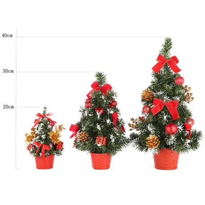 PELTOR Jeffergarden Mini Sapin De Noël De Bureau, Petite Décoration De Bureau, Ornement De Fête, Cadeau Pour La Famille - Publicité PELTOR Jeffergarden Mini Sapin De Noël De Bureau, Petite Décoration De Bureau, Ornement De Fête, Cadeau Pour La Famille - Publicité