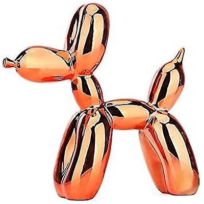 LEDE Statue De Chien Ballon En Résine, Finition Électroplaquée Brillante, Figurines Artistiques, Sculptures Animales, Artisanat Pour La Maison - Publicité LEDE Statue De Chien Ballon En Résine, Finition Électroplaquée Brillante, Figurines Artistiques, Sculptures Animales, Artisanat Pour La Maison - Publicité