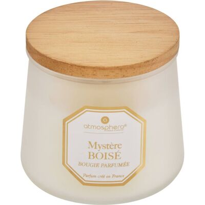 Bougie Parfumée "elisa" 200 G Pot Verre Atmosphera. - - - Publicité Bougie Parfumée "elisa" 200 G Pot Verre Atmosphera. - - - Publicité