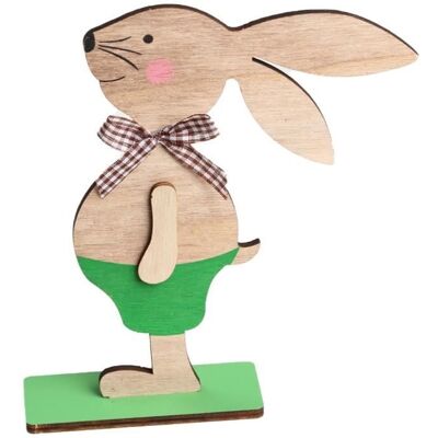 Cellfast Lapins En Bois De Pâques Ornement De Lapin De Bureau Décoration Artisanale En Bois Pour Décor De Bureau De Magasin À La Maison - Publicité Cellfast Lapins En Bois De Pâques Ornement De Lapin De Bureau Décoration Artisanale En Bois Pour Décor De Bureau De Magasin À La Maison - Publicité