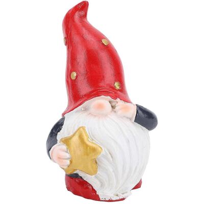 FLAMMKRAFT Adorable Statuette De Nain En Résine, Décoration De Noël Pour La Maison, Le Bureau, La Table Ou La Cheminée - Publicité FLAMMKRAFT Adorable Statuette De Nain En Résine, Décoration De Noël Pour La Maison, Le Bureau, La Table Ou La Cheminée - Publicité