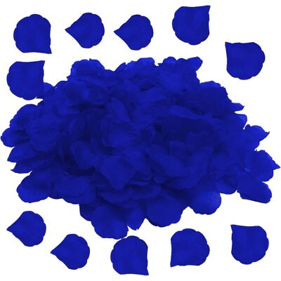 OEM 1200 Pétales De Rose Artificiels, Bleu Réaliste, Décoration Mariage, Saint Valentin, Anniversaire - Publicité OEM 1200 Pétales De Rose Artificiels, Bleu Réaliste, Décoration Mariage, Saint Valentin, Anniversaire - Publicité