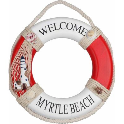 SANS MARQUE - Bouée De Sauvetage Nautique Décorative Nautique En Bois Pour Maison Mur Porte Tentures, Bouée De Sauvetage Décor Plage, Signe Piscine Décorations (rouge) - Publicité SANS MARQUE - Bouée De Sauvetage Nautique Décorative Nautique En Bois Pour Maison Mur Porte Tentures, Bouée De Sauvetage Décor Plage, Signe Piscine Décorations (rouge) - Publicité