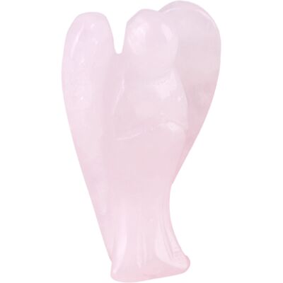 LBVIE Pierre De Guérison En Cristal En Forme D'Ange Gardien, Chargée D'Énergie Naturelle (rose) - Publicité LBVIE Pierre De Guérison En Cristal En Forme D'Ange Gardien, Chargée D'Énergie Naturelle (rose) - Publicité