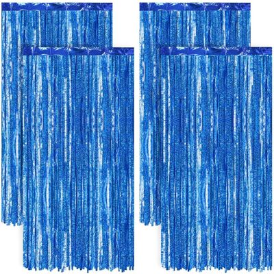 OEM Lot De 4 Rideau Paillette,1x2m Aluminium,réutilisable,décoration Fête,mariage,noël - Publicité OEM Lot De 4 Rideau Paillette,1x2m Aluminium,réutilisable,décoration Fête,mariage,noël - Publicité