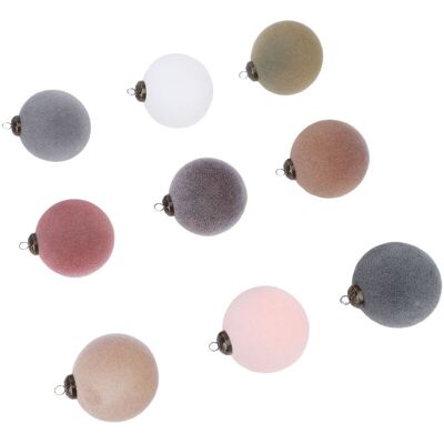 OEM Boules De Noël En Velours, 9 Pièces, 3.1 Pouces, Boules Suspendues En Pvc Floquées Pour Arbre, Décorations De Vacances, D'Anniversaire Et De Mariage-crezuo - Publicité OEM Boules De Noël En Velours, 9 Pièces, 3.1 Pouces, Boules Suspendues En Pvc Floquées Pour Arbre, Décorations De Vacances, D'Anniversaire Et De Mariage-crezuo - Publicité