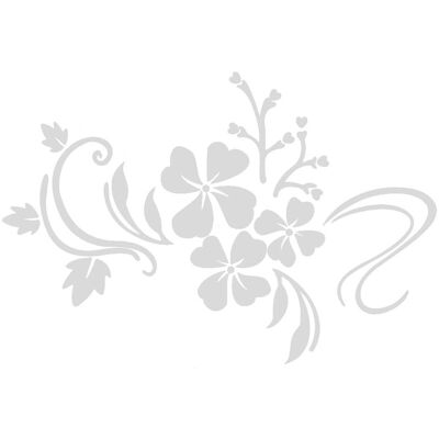 PELTOR Jeffergarden Home Parlour Chambre Miroir En Plastique Fleur Art Amovible Wall Sticker Décoration Decal Argent - Publicité PELTOR Jeffergarden Home Parlour Chambre Miroir En Plastique Fleur Art Amovible Wall Sticker Décoration Decal Argent - Publicité