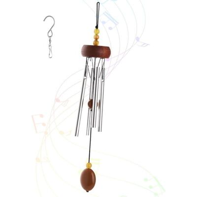 OEM Mini Carillon À Vent, 28cm / 11" Métal Haut De Gamme Carillon Éolien Avec 4 Tubes En Aluminium Pour La Décoration Intérieure Extérieure-rouge - Publicité OEM Mini Carillon À Vent, 28cm / 11" Métal Haut De Gamme Carillon Éolien Avec 4 Tubes En Aluminium Pour La Décoration Intérieure Extérieure-rouge - Publicité