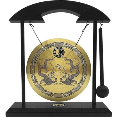 OEM Gong De Bureau - Ornement Feng Shui En Laiton,-crezuo - Publicité OEM Gong De Bureau - Ornement Feng Shui En Laiton,-crezuo - Publicité