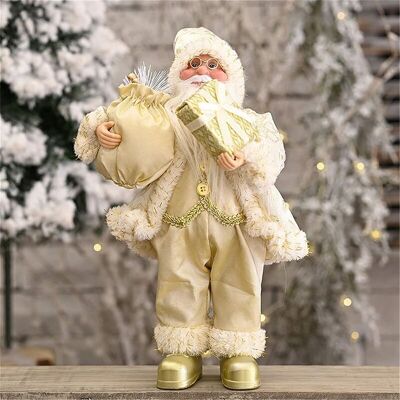 BRINSEA Noël Père Noël Figurine En Peluche Debout Père Noël Poupées En Peluche Poupée Ornements Mignon Décoration De Fête De Noël Décoration De Noël Ornement,cadeau - Publicité BRINSEA Noël Père Noël Figurine En Peluche Debout Père Noël Poupées En Peluche Poupée Ornements Mignon Décoration De Fête De Noël Décoration De Noël Ornement,cadeau - Publicité