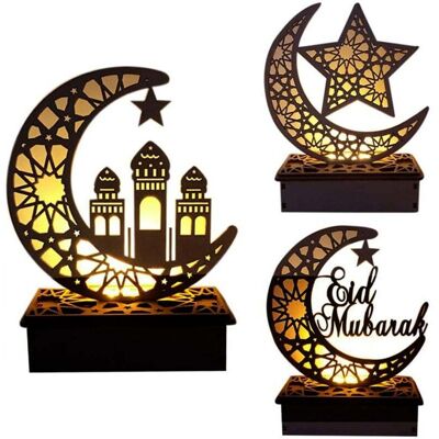OEM Décoration En Bois Islamique Eid Al-fitr Ramadan Eid Al-adha Lune Creuse Étoile À Cinq Branches Avec Lumière Led Ornements Artisanat Sans Piles-crezuo - Publicité OEM Décoration En Bois Islamique Eid Al-fitr Ramadan Eid Al-adha Lune Creuse Étoile À Cinq Branches Avec Lumière Led Ornements Artisanat Sans Piles-crezuo - Publicité