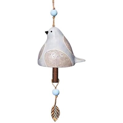 Cellfast Carillon Éolien En Forme D'Oiseau Décoration De Jardin Style Unique Peint À La Main Décor À La Maison Blanc - Publicité Cellfast Carillon Éolien En Forme D'Oiseau Décoration De Jardin Style Unique Peint À La Main Décor À La Maison Blanc - Publicité