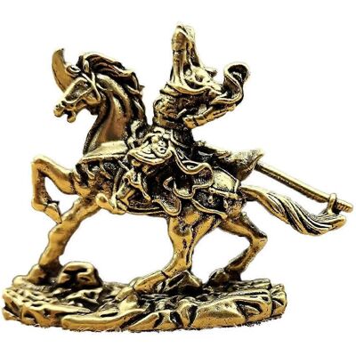 YUDO Petite Statuette De Guan Gong En Laiton, Idéale Pour La Décoration De Voiture Ou De Bureau, Cadeau De Méditation. Publicité YUDO Petite Statuette De Guan Gong En Laiton, Idéale Pour La Décoration De Voiture Ou De Bureau, Cadeau De Méditation. Publicité