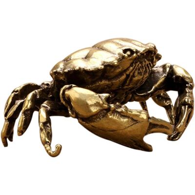 PUNNYB Ornement En Laiton En Forme De Crabe Idéal Pour La - Publicité PUNNYB Ornement En Laiton En Forme De Crabe Idéal Pour La - Publicité