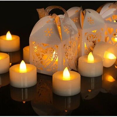 SCORPIO Bougies Led Sans Flamme - 24 Bougies Chauffe-plat Led Vacillantes - Blanc Chaud - Fonctionnent Avec Piles Cr2032 - Pour Mariage, Noël, Pâques, Fête, Etc. - Classe Énergétique A ++ [classe Énergétique - Publicité SCORPIO Bougies Led Sans Flamme - 24 Bougies Chauffe-plat Led Vacillantes - Blanc Chaud - Fonctionnent Avec Piles Cr2032 - Pour Mariage, Noël, Pâques, Fête, Etc. - Classe Énergétique A ++ [classe Énergétique - Publicité