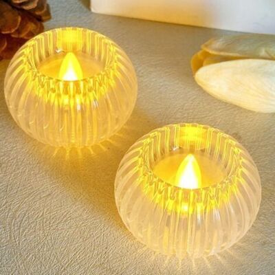 SCORPIO Bougie Led Pour Décoration De Bureau - Ambiance Chaleureuse - Sans Les Risques Des Bougies Traditionnelles (a) - Publicité SCORPIO Bougie Led Pour Décoration De Bureau - Ambiance Chaleureuse - Sans Les Risques Des Bougies Traditionnelles (a) - Publicité