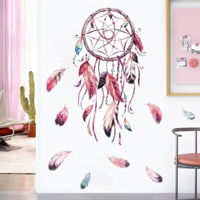 Cellfast Stickers Muraux Attrape-rêves, Décoration Plume Fleur Pour Salon, Chambre Enfant (96x48.5 Cm). Publicité Cellfast Stickers Muraux Attrape-rêves, Décoration Plume Fleur Pour Salon, Chambre Enfant (96x48.5 Cm). Publicité