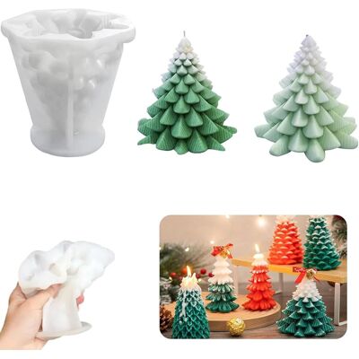 Generic Moules À Bougies En Silicone, Moules À Bougies De Noël 3d, Adaptés Aux Bougies Parfumées, Aux Savons Et Aux Loisirs Créatifs - Publicité Generic Moules À Bougies En Silicone, Moules À Bougies De Noël 3d, Adaptés Aux Bougies Parfumées, Aux Savons Et Aux Loisirs Créatifs - Publicité