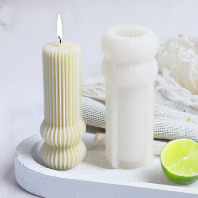 OEM Moule À Bougie En Silicone - Filar « Colonne Romaine » - Publicité OEM Moule À Bougie En Silicone - Filar « Colonne Romaine » - Publicité
