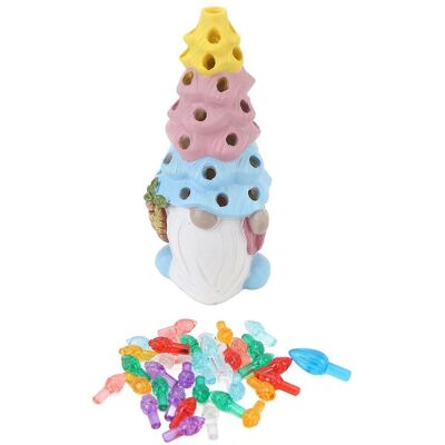 FLAMMKRAFT Figurine De Gnome Lumineuse En Résine, Ornement Nain Pour La Décoration De La Maison, Du Bureau Ou Des Réunions De Famille. Publicité FLAMMKRAFT Figurine De Gnome Lumineuse En Résine, Ornement Nain Pour La Décoration De La Maison, Du Bureau Ou Des Réunions De Famille. Publicité