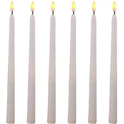 FATRD Lot De 6 Bougies Led Pour Décorations D'Halloween - Publicité FATRD Lot De 6 Bougies Led Pour Décorations D'Halloween - Publicité