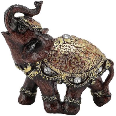 FLAMMKRAFT Statue D'Éléphant Porte-bonheur En Résine, Figurine D'Éléphant Feng Shui, Décoration Pour Salon Ou Maison - Publicité FLAMMKRAFT Statue D'Éléphant Porte-bonheur En Résine, Figurine D'Éléphant Feng Shui, Décoration Pour Salon Ou Maison - Publicité