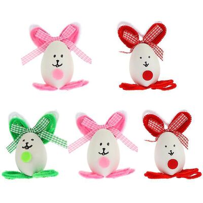LISATR Ensemble De 5 Œufs De Lapin Factices Décoratifs - Publicité LISATR Ensemble De 5 Œufs De Lapin Factices Décoratifs - Publicité