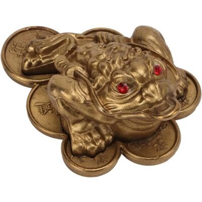 Cellfast Statue Feng Shui De Grenouille D'Argent, Grenouille De Fortune, Ornements En Laiton Forme De Grenouilles Apporter Chance Argent - Publicité Cellfast Statue Feng Shui De Grenouille D'Argent, Grenouille De Fortune, Ornements En Laiton Forme De Grenouilles Apporter Chance Argent - Publicité