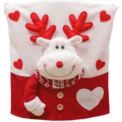 MOXIE Sjlerst Housse De Chaise Décorative Pour Noël - Décoration De Fête Pour Maison - Publicité MOXIE Sjlerst Housse De Chaise Décorative Pour Noël - Décoration De Fête Pour Maison - Publicité