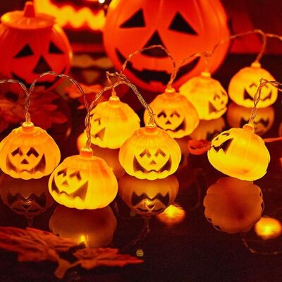 MOXIE Halloween,guirlandes Lumineuse Halloween,halloween Guirlande Lumineuse, 6m 40led Citrouille Guirlande Lumières, Halloween, Jardin, Guirlande Lumières Citrouille Halloween Décorations - Publicité MOXIE Halloween,guirlandes Lumineuse Halloween,halloween Guirlande Lumineuse, 6m 40led Citrouille Guirlande Lumières, Halloween, Jardin, Guirlande Lumières Citrouille Halloween Décorations - Publicité