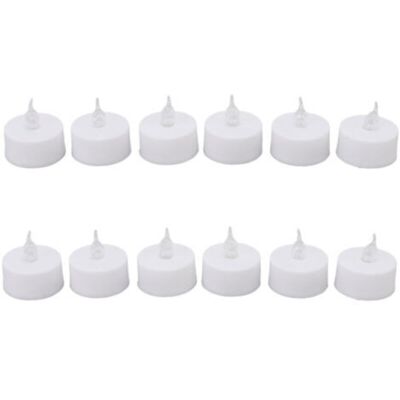 BRAST 12 Pièces Sans Flamme Led Bougies Chauffe-plat Bougies Avec Couleur Mèche Transparente Halloween Vacances Salle De Fête Ambinece Accessoires - Publicité BRAST 12 Pièces Sans Flamme Led Bougies Chauffe-plat Bougies Avec Couleur Mèche Transparente Halloween Vacances Salle De Fête Ambinece Accessoires - Publicité