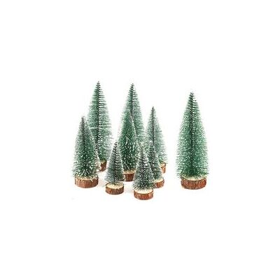 ENLENK 9pcs Sapin De Noel Miniature, Sapin De Noel Artificiel, Mini Arbre De Noël Sisal Arbres Avec Socle En Bois, Pour Decoration Interieur Maison, Noel Decoration, Village De Noel - Publicité ENLENK 9pcs Sapin De Noel Miniature, Sapin De Noel Artificiel, Mini Arbre De Noël Sisal Arbres Avec Socle En Bois, Pour Decoration Interieur Maison, Noel Decoration, Village De Noel - Publicité
