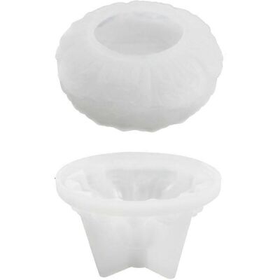 FLAMMKRAFT Moule Porte-bougies Pour La Création D'Un Plateau À Bijoux Ou D'Un Bougeoir Diy, Décoration De Table Pour Mariage Ou Maison - Publicité FLAMMKRAFT Moule Porte-bougies Pour La Création D'Un Plateau À Bijoux Ou D'Un Bougeoir Diy, Décoration De Table Pour Mariage Ou Maison - Publicité