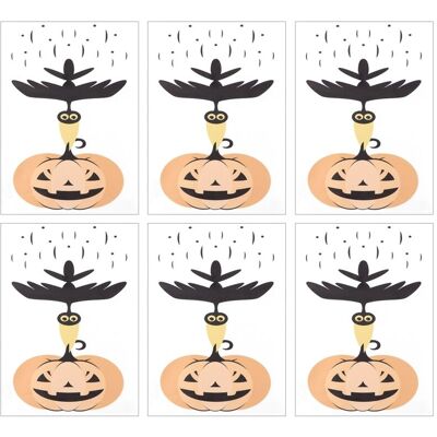 PELTOR Jeffergarden Autocollants Auto-adhésifs Pour Toilettes D'Halloween, 30x20cm, 6 Pièces, Pour La Maison, Salon, Chambre À Coucher, Décor - Publicité PELTOR Jeffergarden Autocollants Auto-adhésifs Pour Toilettes D'Halloween, 30x20cm, 6 Pièces, Pour La Maison, Salon, Chambre À Coucher, Décor - Publicité