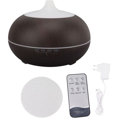 PELTOR Jeffergarden Diffuseur D'Aromathérapie À Grains De Bois 550ml, Diffuseur D'Arme, Diffuseur D'Huile À Ultrasons, Humidificateur 110-240v, Modèle De Télécommande, Grain De Bois Profond, Prise Ue - Publicité PELTOR Jeffergarden Diffuseur D'Aromathérapie À Grains De Bois 550ml, Diffuseur D'Arme, Diffuseur D'Huile À Ultrasons, Humidificateur 110-240v, Modèle De Télécommande, Grain De Bois Profond, Prise Ue - Publicité