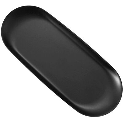 MOXIE Ensemble D'Outils Pour Bougies Parfumées Noircies - Plateau Ovale Décoratif En Acier Inoxydable Pour Clés Artisanales, Noir - Publicité MOXIE Ensemble D'Outils Pour Bougies Parfumées Noircies - Plateau Ovale Décoratif En Acier Inoxydable Pour Clés Artisanales, Noir - Publicité
